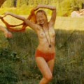 Petra Schmidt-Schaller nude in Sommer in Orange
