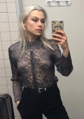 Phoebe Bridgers in see  through