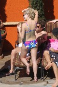 Pixie Lott in On holiday