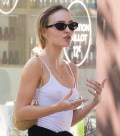 Lily-Rose Depp nude in Nip slip