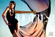 Rachel Clark nude in Harper's Bazaar