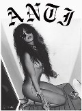 Rihanna nude in Anti World Tour 2016 merchandise