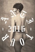 Rihanna nude in Anti World Tour 2016 merchandise