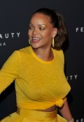 Rihanna in see  through