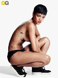 Rihanna nude in GQ