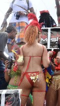 Rihanna in Kadoomant Day Parade