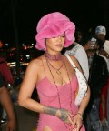 Rihanna nude in see  through