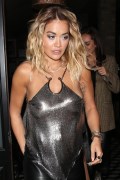 Rita Ora in see  through