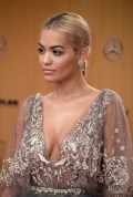 Rita Ora in see  through