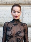 Rita Ora in see  through