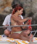 Rita Ora nude in topless