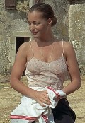 Romy Schneider in Le train