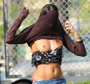 Rosy Dilettuso nude in topless