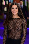 Safia Oakley-Green in see  through