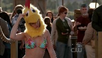 Sasha Jackson in "One Tree Hill"