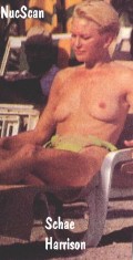 Schae Harrison nude in Topless sunbathing