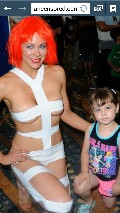 Maitland Ward in Comic Con Long Beach Expo