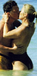 Sheila nude in Topless swimming