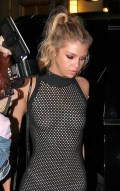 Stella Maxwell in see  through