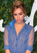 Suki Waterhouse in see  through