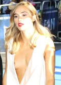 Suki Waterhouse nude in Nip slip