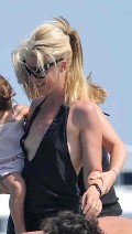 Tamara Beckwith nude in boob oops