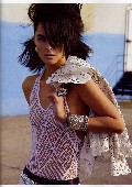 Tasha Tilberg in Harper's Bazaar UK