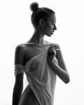 Tillie Medland in see  through