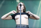 Tove Lo nude in boob flash