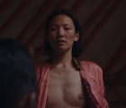 Uisenma Borchu nude in Schwarze Milch
