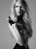 Valerie van der Graaf nude in topless photoshoot