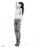 Valerija Kelava nude in Dazed & Confused
