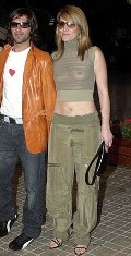 Yolanda Jiménez in see through top