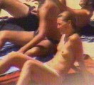 Yolanda Jiménez nude in Topless sunbathing