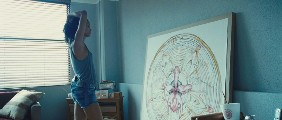Zoe Saldana nude in Colombiana