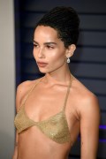 Zöe Kravitz in see  through