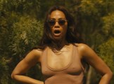 Zoe Saldana nude in Lioness