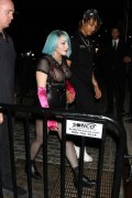 Madonna in see  through