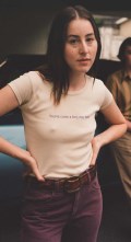 Alana Haim in see  through