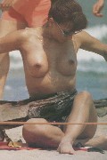 Alessandra Pesaturo nude in Topless swimming