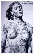 Alyssa Milano nude in Bikini Magazine 