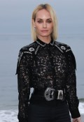 Amber Valletta in see  through