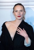 Ana Girardot in Nip slip
