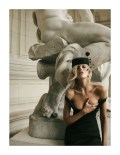 Anja Rubik nude in Vogue FR