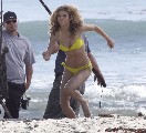AnnaLynne McCord in yellow bikini