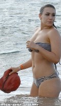 Sophie Simmons in bikini