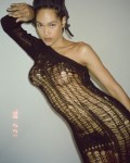 Ava Grey in see  through
