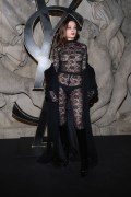 Charlotte Lawrence in see  through