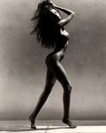 Iman nude in photo shoot