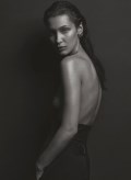 Bella Hadid nude in V